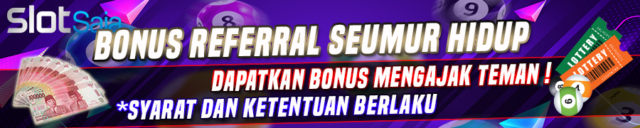 Bonus Referral Slot dan Togel